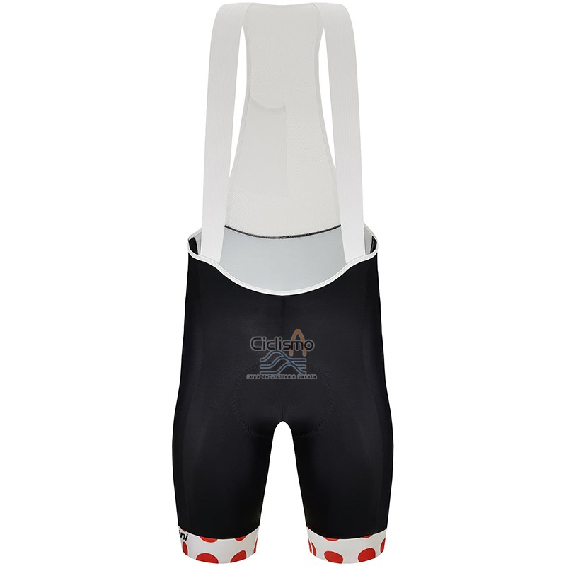 Tour DE Francia Ropa Ciclismo Culotte Corto 2023 Hombre Mangas Cortas Rojo